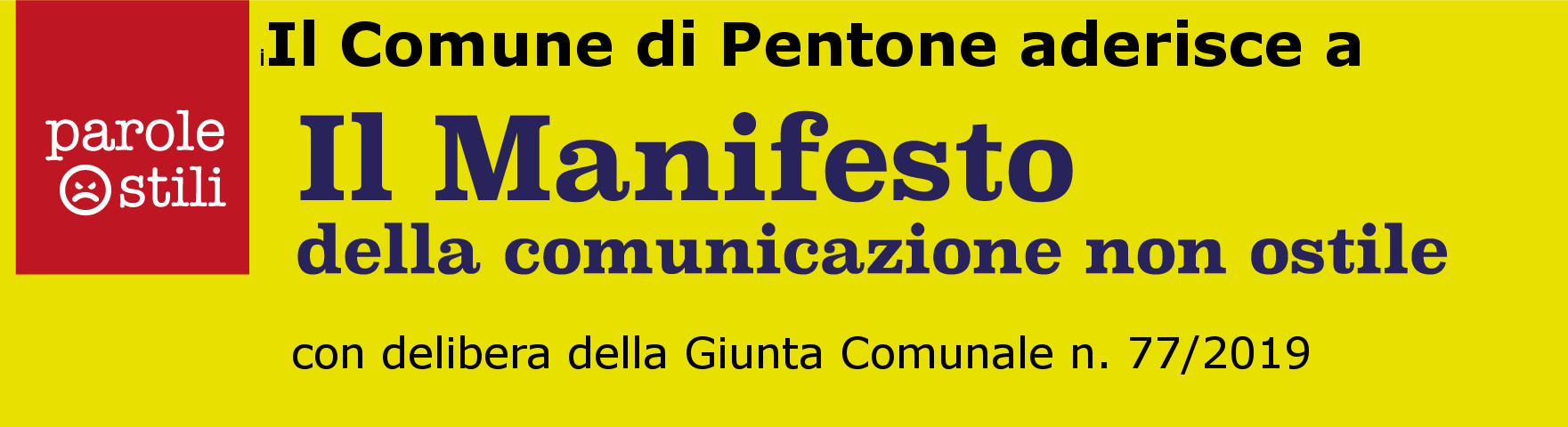 Manifesto della comunicazione non ostile